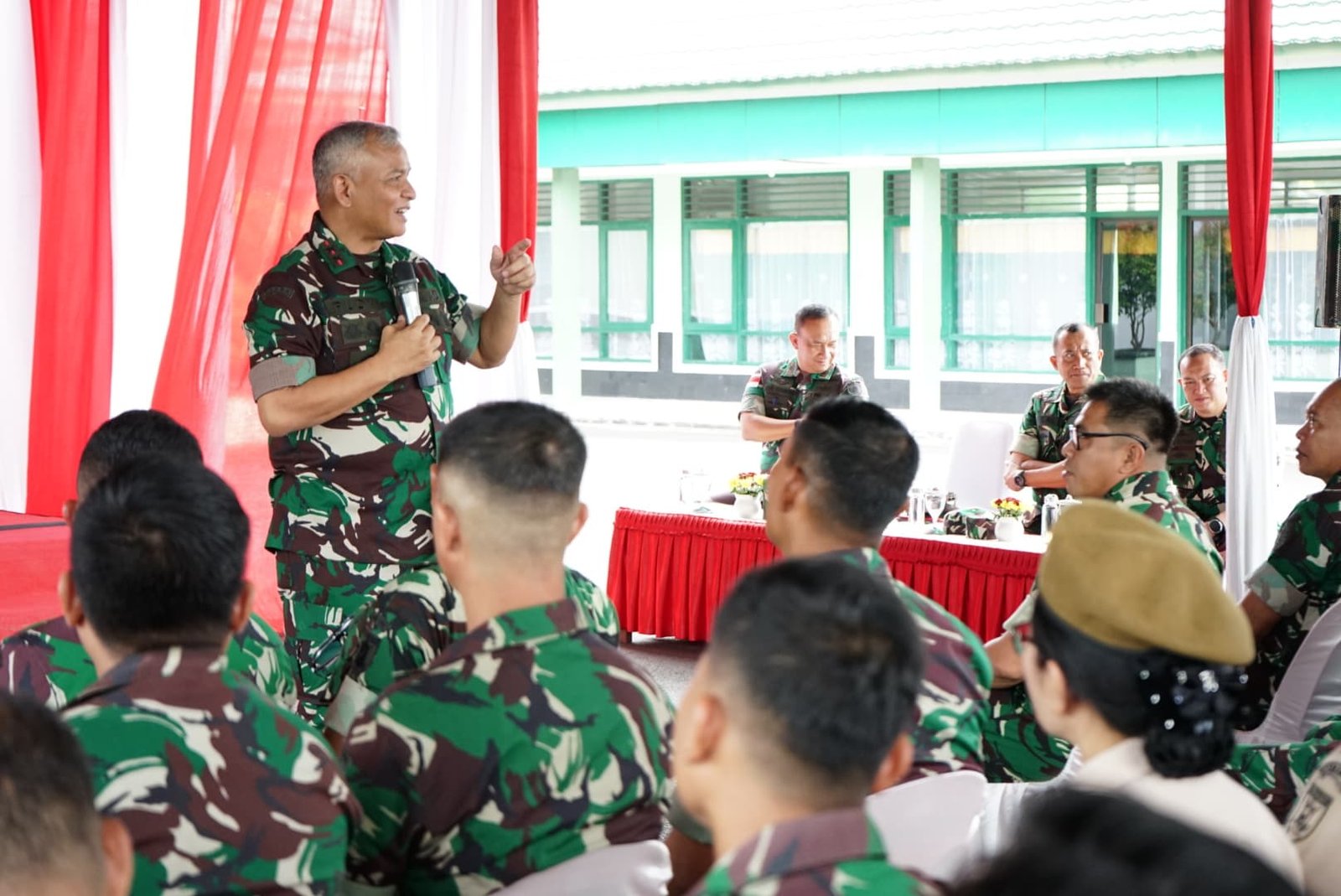 Kunjungan Perdana Pangdam VI/Mlw dan Pesan Penting untuk Prajurit Kodim 0907 Tarakan