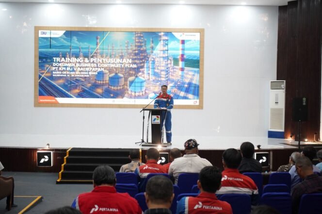 
					 PT Kilang Pertamina Internasional (KPI) Unit Balikpapan memulai penyusunan dokumen Business Continuity Plan (BCP). 