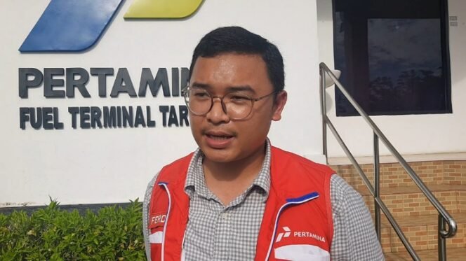 
					Sales Brand Manager PT Pertamina Patra Niaga Fuel Terminal Tarakan Ferdy Kurniawan. Foto: Fokusborneo.com 