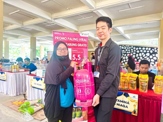 
					PT Pertamina Patra Niaga menggelar program promo â€œTukar Tabung Pasar Murahâ€ di Pasar Murah menjelang Ramadan dan Idul Fitri 1446 Hijriah, 24-28 Februari di Aula Kelurahan Gunung Bahagia.

