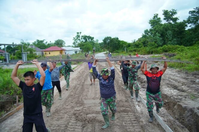 
					Tetap Semangat, Puasa Bukan Penghalang untuk Satgas TMMD Tarakan