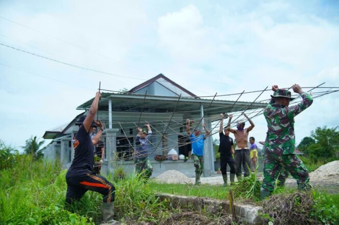 
					Program TMMD ke 123 Tarakan Bangkitkan Semangat Gotong Royong