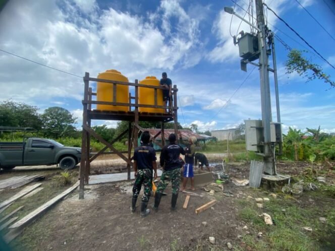 
					Demi Target Tercapai, Satgas TMMD ke 123 Tarakan Pacu Pembuatan Sumur Bor