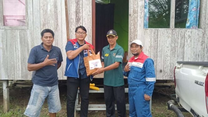 
					Solidaritas Tanggap Bencana, Kilang Pertamina Unit Balikpapan Bantu Korban Banjir di Lawe-Lawe