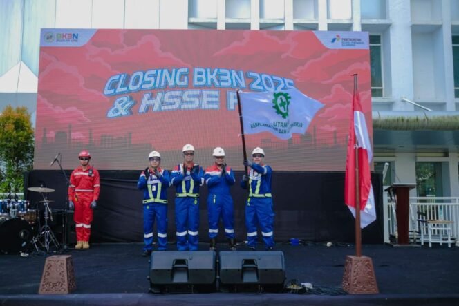 
					Penutupan Bulan K3 Nasional 2025 PT Kilang Pertamina Balikpapan: Wujudkan Perwira Pertamina Unggul dan Berketerampilan HSSE