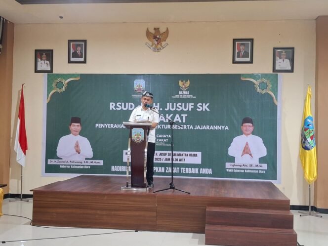 
					Pelaksana Harian (Plh) Sekretaris Provinsi Kalimantan Utara (Kaltara), Dr. Bustan, S.E., M.Si., secara resmi membuka kegiatan RSUD dr. H. Jusuf SK Berzakat, Rabu (12/3/2025).

