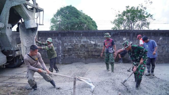 
					Tetesan Keringat Wujud Pengabdian Satgas TMMD 123 TarakanÂ 