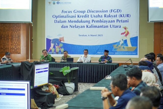
					FGD optimalisasi KUR untuk Petani dan Nelayan di Kaltara. Foto : Humas BI