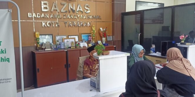 
					Kantor Pelayanan Zakat BAZNAS Tarakan, foto: fokusborneo.com