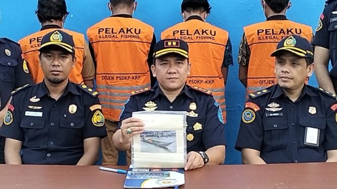 
					Empat Nelayan Malaysia Tertangkap Gunakan Bubu di Laut Sulawesi