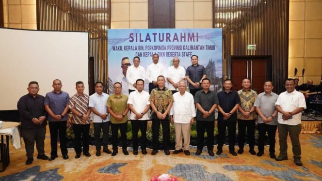 
					Silaturahmi Wakil Kepala BIN Bersama Forkopimda Kaltim dan Kepala OIKN Di Balikpapan