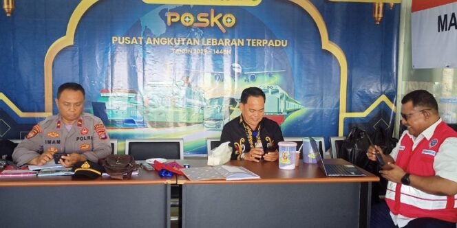 
					Posko Angkutan Lebaran Terpadu Bandara Juwata Tarakan. Foto: fokusborneo.com