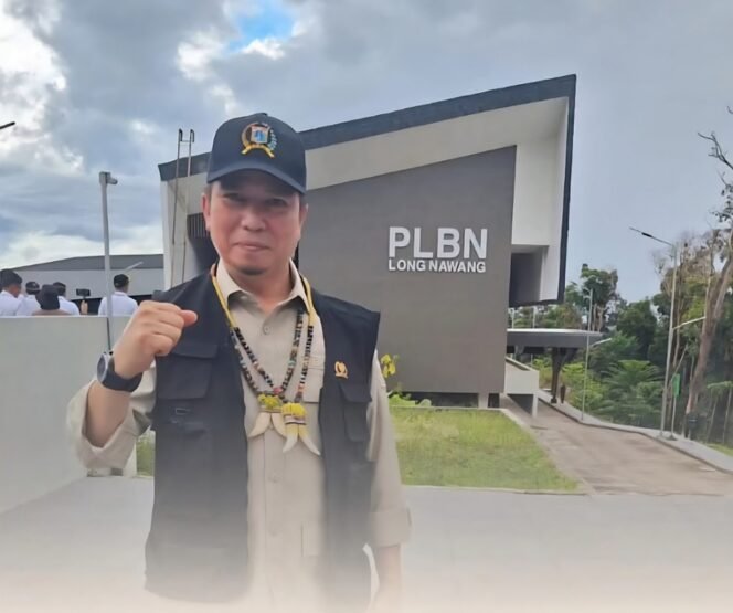 
					Ketua DPRD Provinsi Kaltara Achmad Djufrie berkunjung ke PLBN Long Nawang. Foto: Ist
