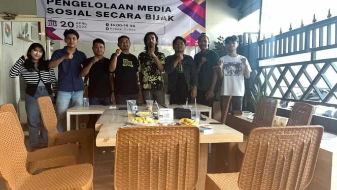 
					Dewan Pengurus Wilayah (DPW) Asosiasi Media Sosial dan Siber Indonesia (Amsindo) Kalimantan Utara (Kaltara) menggelar diskusi dengan tema 