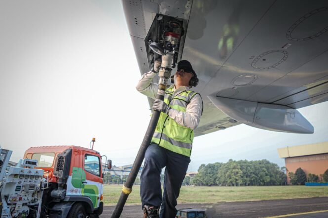 
					Pertamina Patra Niaga Siapkan 95 Ribu Kilo Liter Avtur Antisipasi Kebutuhan Penerbangan Haji 2025