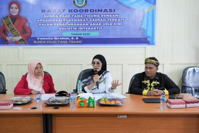 
					Pemenuhan Kebutuhan Anak Usia Dini di Tana Tidung, Bunda PAUD Tekankan Sinergitas