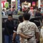 Wali Kota Balikpapan, Rahmad Mas'ud saat meninjau SPBU pasca terjadinya kelangkaan BBM jenis Pertamax, beberapa hari terakhir.