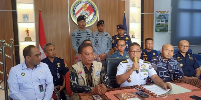 
					Pres Release Pengungkapan Tindak Pidana Perdagangan Orang (TPPO) Oleh Bakamla RI dan Satgas Gabungan. Foto: fokusborneo.com