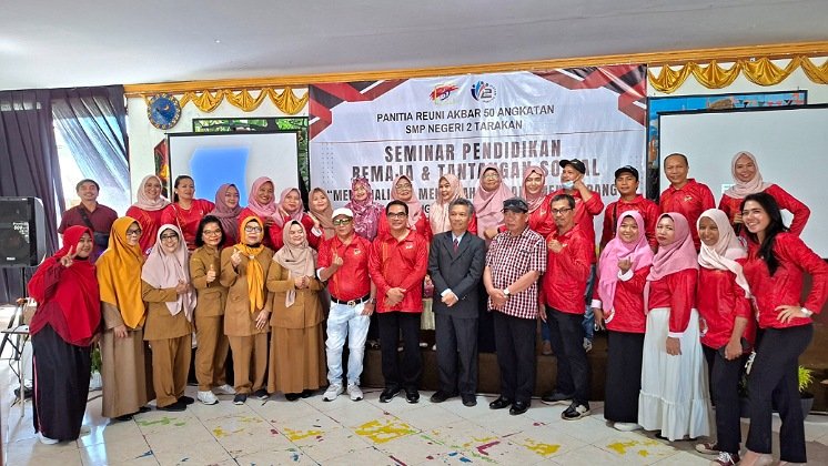 Alumni SMPN 2 Tarakan Berbagi Ilmu di Seminar Pendidikan Remaja, Tekankan Bahaya Perilaku Menyimpang 
