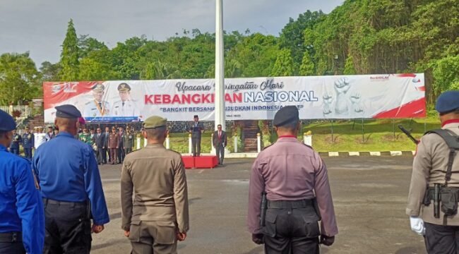 Upacara Harkitnas di Kota Tarakan. Foto: fokusborneo.com