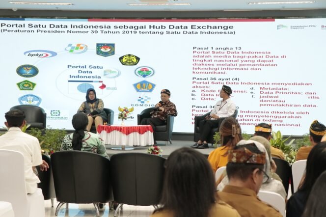 
					SATU DATA : Pelaksanaan Satu Data Kaltara yang digelar di Kantor Gubernur, Selasa (27/5).