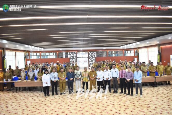
					Pemerintah Kabupaten Bulungan menggelar Bimbingan Teknis (Bimtek) Implementasi Katalog Elektronik Versi 6 dan Pendampingan kepada Pengusaha UMKM di Ruang Tenguyun Lantai 2 Kantor Bupati pada Selasa (27/5/2024). 