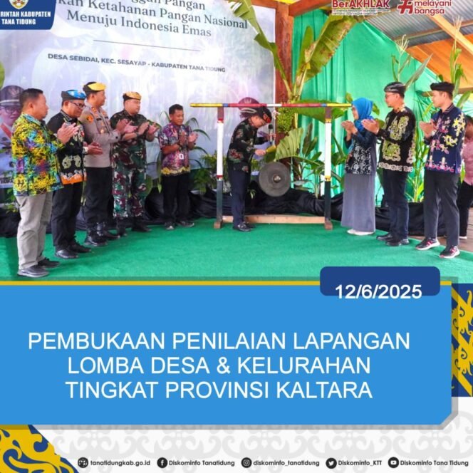 
					Desa Sebidai Siap Bersaing dalam Lomba Desa Tingkat Provinsi Kaltara