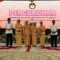 Pengukuhan DWP Balikpapan oleh Wakil Wali Kota Balikpapan Bagus Susetyo. (Foto:istimewah)