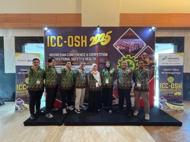 
					PT Kilang Pertamina Internasional (KPI) Unit Balikpapan melalui fungsi Health, Safety, Security, and Environment (HSSE) turut berpartisipasi dalam kegiatan Indonesia Conference & Competition Occupational Safety & Health (ICC OSH) 2025. 