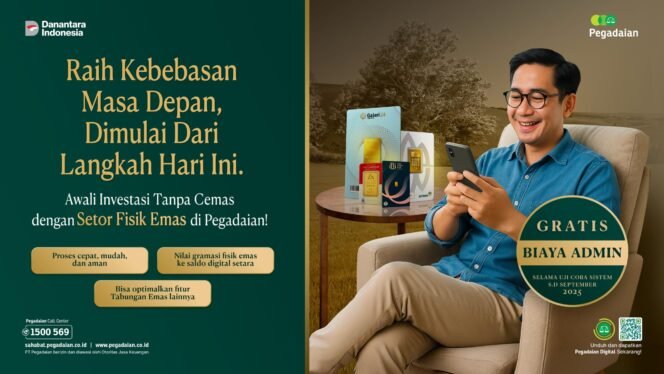 
					Terobosan Baru Pegadaian: Emas Fisik Kini Bisa Langsung Jadi Tabungan Emas