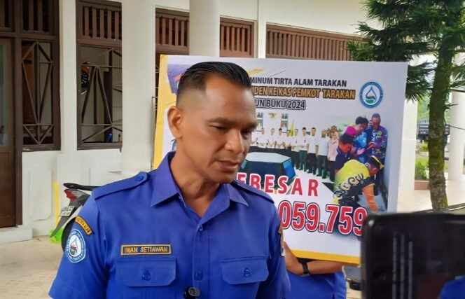 
					Dirut PDAM Tirta Alam Kota Tarakan Iwan Setiawan. Foto: ist