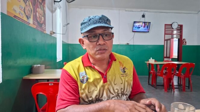 
					Sekretaris Pengprov Tegball Kaltara Musiyanto. Foto: Fokusborneo.com