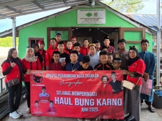 PDIP Tarakan Rayakan Bulan Bung Karno dengan Santuni Panti Asuhan. Foto: ist