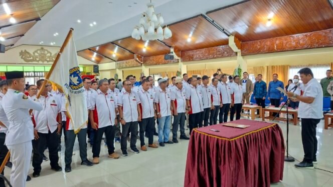 
					Pengurus Askot PSSI Tarakan Periode 2025-2029 resmi dilantik. Foto:  Fokusborneo.com