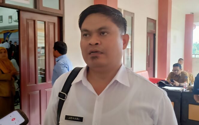 
					Ketua Ikatan Tenaga Kontrak Tarakan (ITKT), Johari Galper. Foto: Fokusborneo.com 