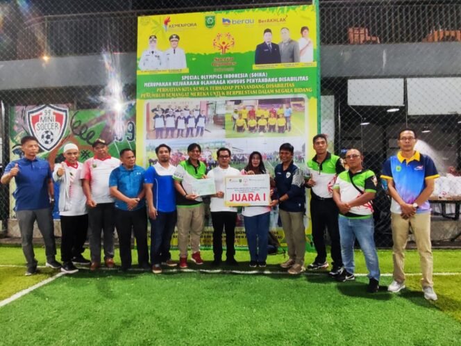 
					Event Invitasi Futsal Unified SOIna se-Kalimantan ke-3 Tahun 2025 telah berlangsung sukses di Berau selama tiga hari, sejak 13 Juni hingga 15 Juni 2025. 
