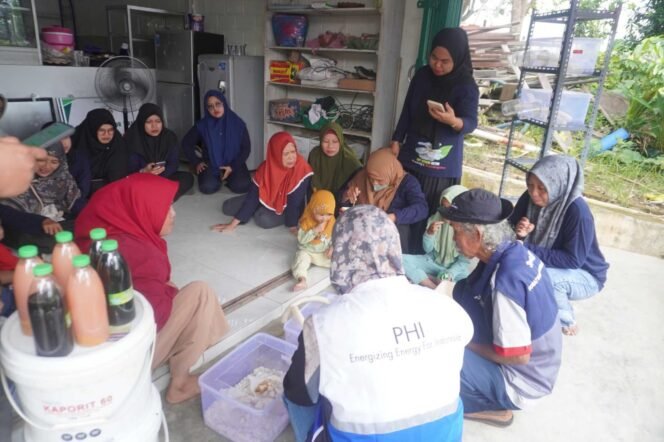 
					 PT Pertamina EP (PEP) Sangatta Field, melalui program unggulan Bintang Pertiwi, menggelar Pelatihan Budidaya Maggot di Gang Kamarema, Desa Pinang Raya, Kecamatan Sangatta Selatan, Kabupaten Kutai Timur pada Sabtu, 24 Mei 2025. 