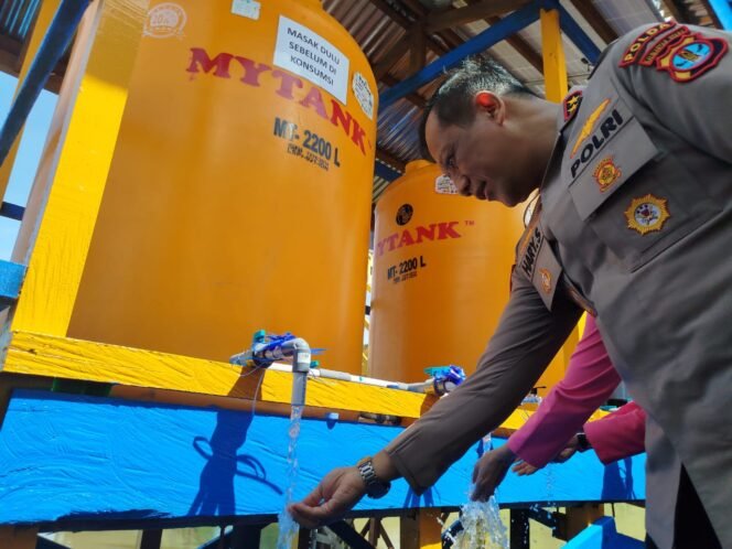 
					Warga Satuan Pemukiman (SP) 6 B, Desa Tanjung Buka, Kecamatan Tanjung Palas Tengah, Bulungan, akhirnya dapat bernapas lega setelah bertahun-tahun hidup dengan keterbatasan akses air bersih.