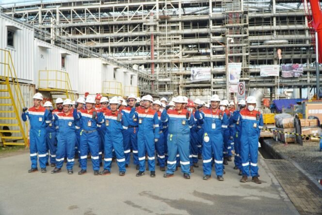 
					 PT Kilang Pertamina Internasional (KPI) Unit Balikpapan kembali menggelar Grand Safety Talk dengan tema “Cara Kerja Aman”. Grand Safety Talk ini bertujuan untuk meningkatkan kesadaran dan kepatuhan terhadap aspek Keselamatan dan Kesehatan Kerja (K3). 