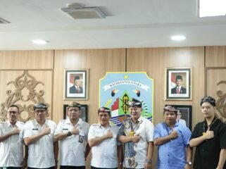 AUDIENSI : Wagub Kaltara, Ingkong Ala, SE, M.Si menemui investor dari perusahaan Myko Global Co.ltd belum lama ini.