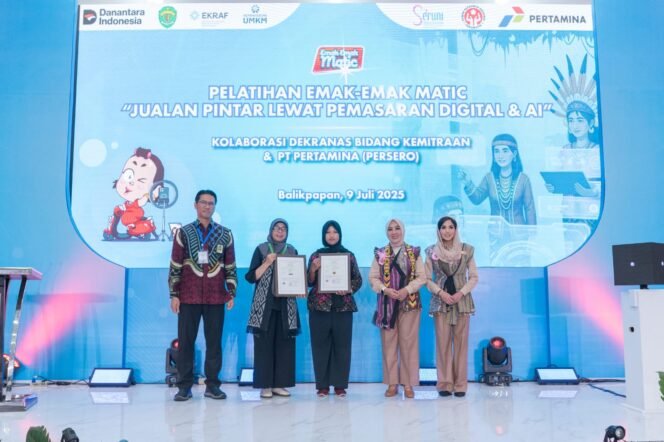 
					Emak-Emak Matic Go Digital: Pertamina dan Dekranas Dorong UMKM Perempuan Melek AI