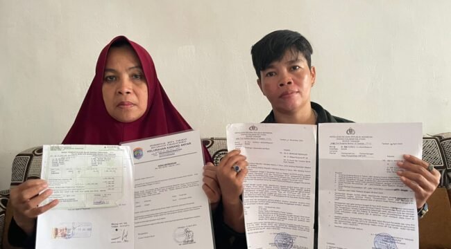 Radhiyah Alawiyah Didampingi Kuasa Hukum Tuntut Keadilan HM Maskum. Foto: ist