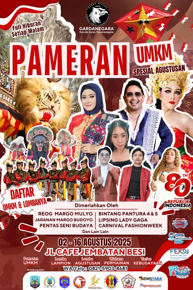 
					Pameran UMKM GardaNegara Pindah Lokasi di Cafe JL Jembatan Besi