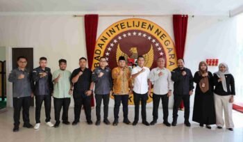 Jalin Sinergitas Lembaga, BawasluTarakan Turut Hadir dalam Koordinasi Bawaslu Kaltara dengan Binda Kaltara. Foto: Ist