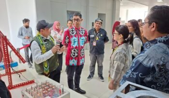 Kunjungan Wamendiktisaintek Prof. Stella Christie ke Kampus UBT. Foto: Fokusborneo.com 