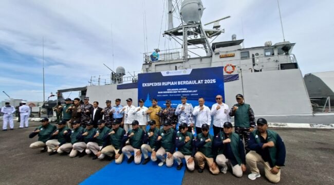Pelepasan Ekspedisi Rupiah Berdaulat 2025 di Kaltara. Foto: Fokusborneo.com