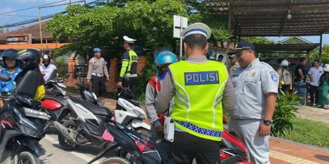 
					Satlantas Polresta Bulungan Melaksnakan Operasi Patuh Kayan 2025. Foto: ist