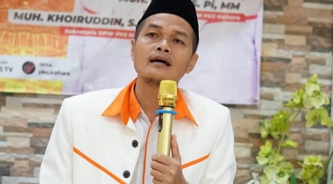 Asep Mahmudin terpilih jadi Ketua DPW PKS Kaltara periode 2025-2030. Foto: ist