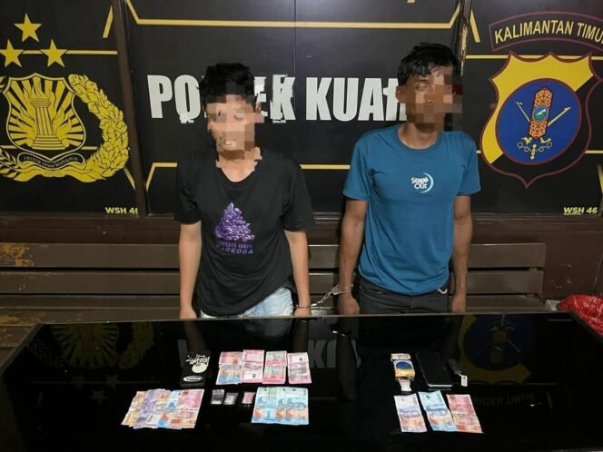 
					dua pemuda berinisial J (29) dan Y (24) berhasil ditangkap karena diduga sebagai pengedar sabu di wilayah Kecamatan Kuaro.