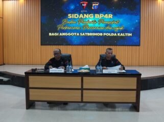  Sebanyak enam pasang personel Satuan Brimob Polda Kalimantan Timur mengikuti Sidang Badan Pembantu Penasehat Perkawinan, Perceraian, dan Rujuk (BP4R) pada Jumat (4/7/2025).
